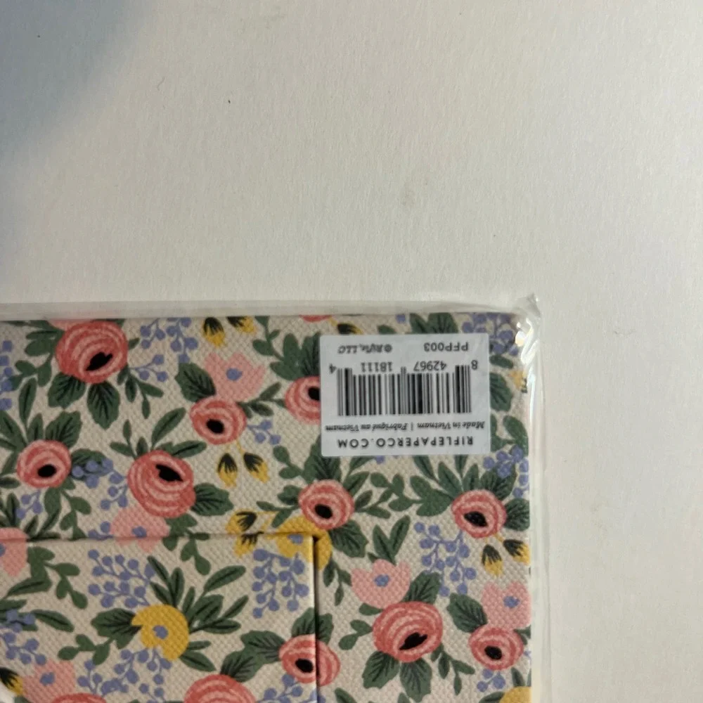 Rifle Paper Cotton Polyester Floral Picture Frame 4 x 6